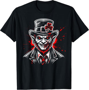 Scary Leprechaun Halloween Costume Creepy Bloody Killer