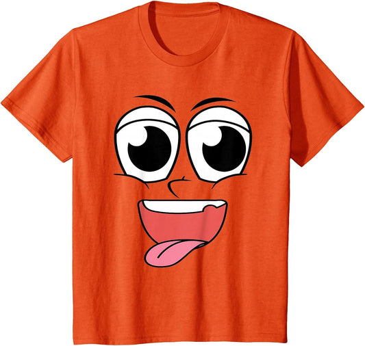Creepy Carrots Face Halloween Costume Kids