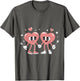 Cute Valentine Hearts Holding Hands Romantic
