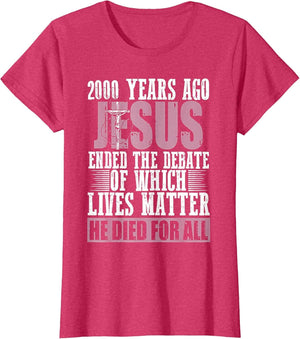 2000 Years Ago Jesus Ended The Debate of Which Lives Matter