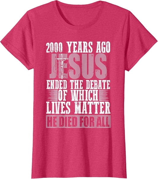 2000 Years Ago Jesus Ended The Debate of Which Lives Matter
