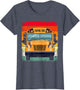 School Bus Costume Yellow Bus Adult Toddler Bus Driver