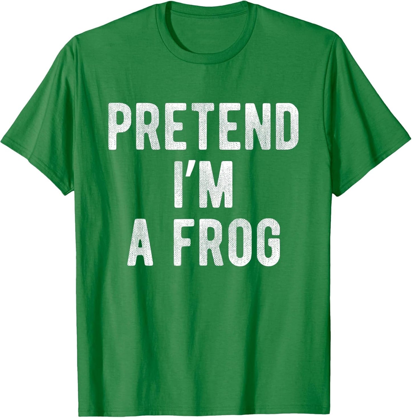 Pretend I’m A Frog Funny Costume Party Lazy Halloween