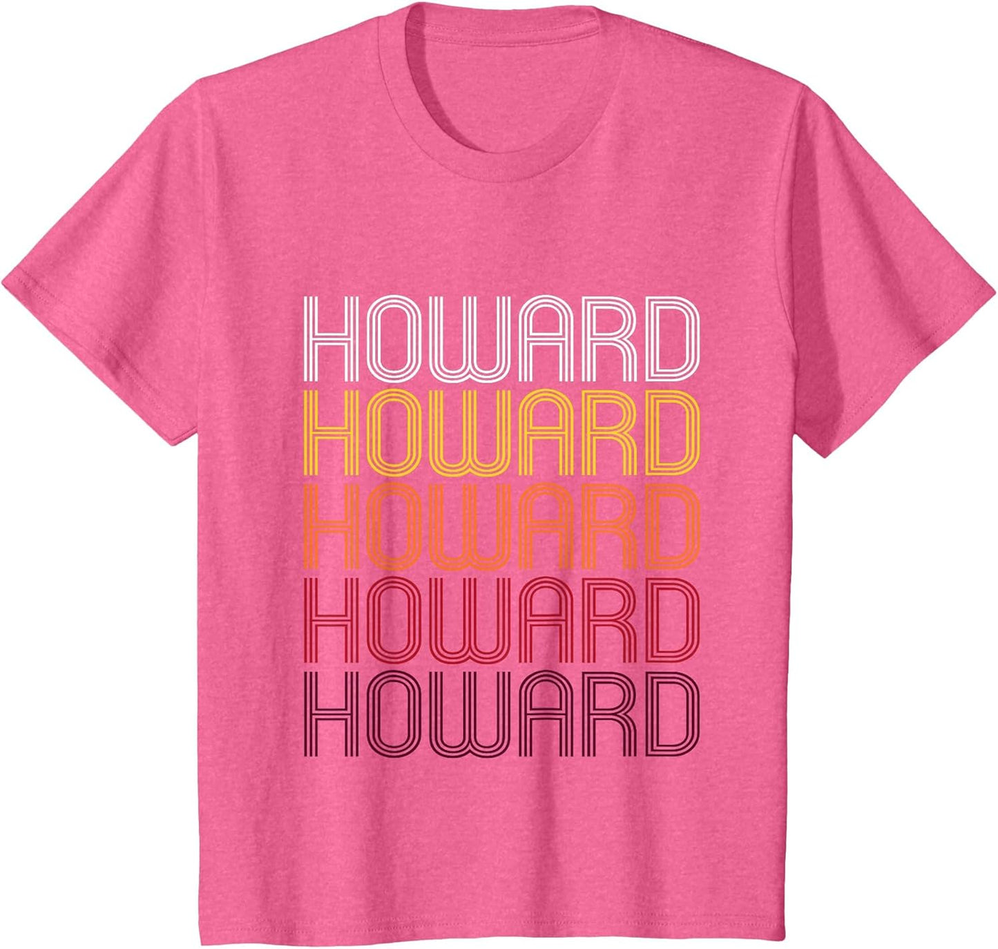 Howard Retro Wordmark Pattern - Vintage Style