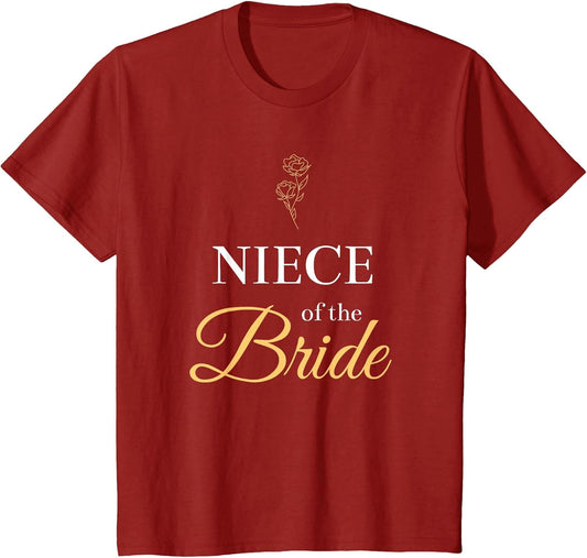 Niece of The Bride | Bride Niece | Wedding Party