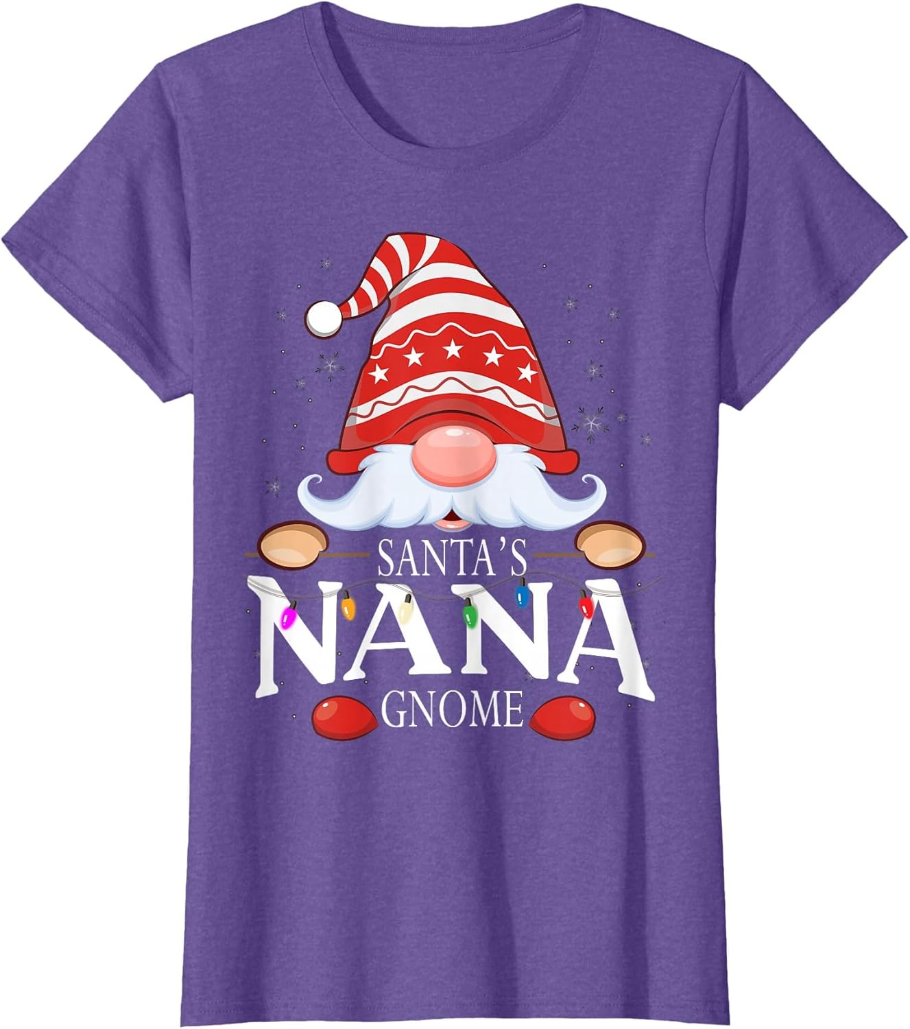 Santa's Nana Gnome Matching Christmas Pajama