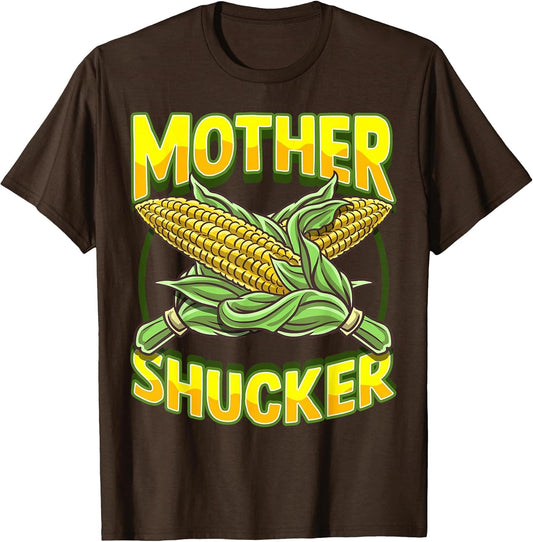 Mother Shucker Corn Lover Cob Mom Pun Maize Farmer Men Women