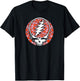 Grateful Dead Steal Your Face Pink and Red Hearts Retro Band