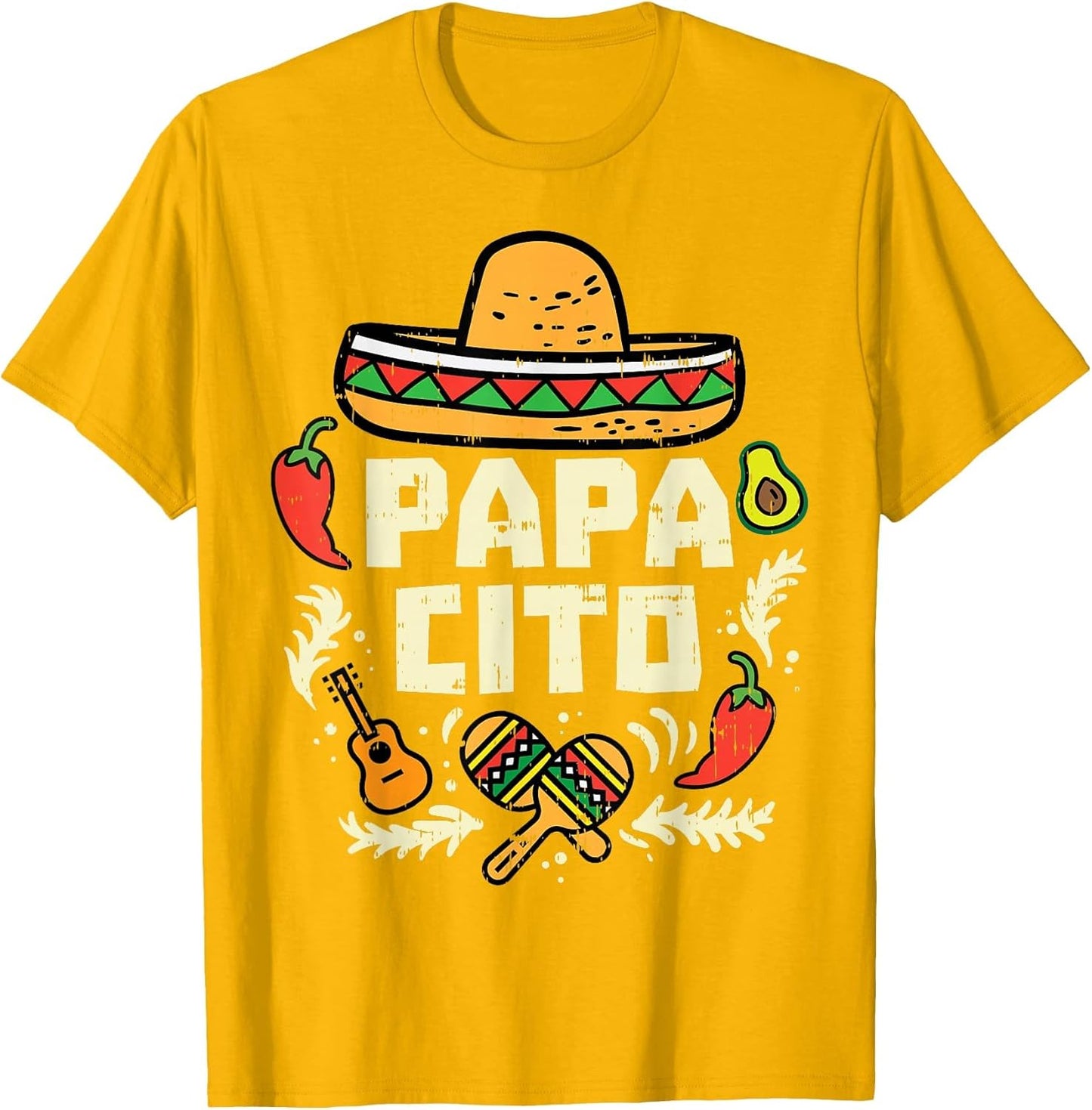 Papacito Family Cinco De Mayo Matchin Couple Mexican Dad Men
