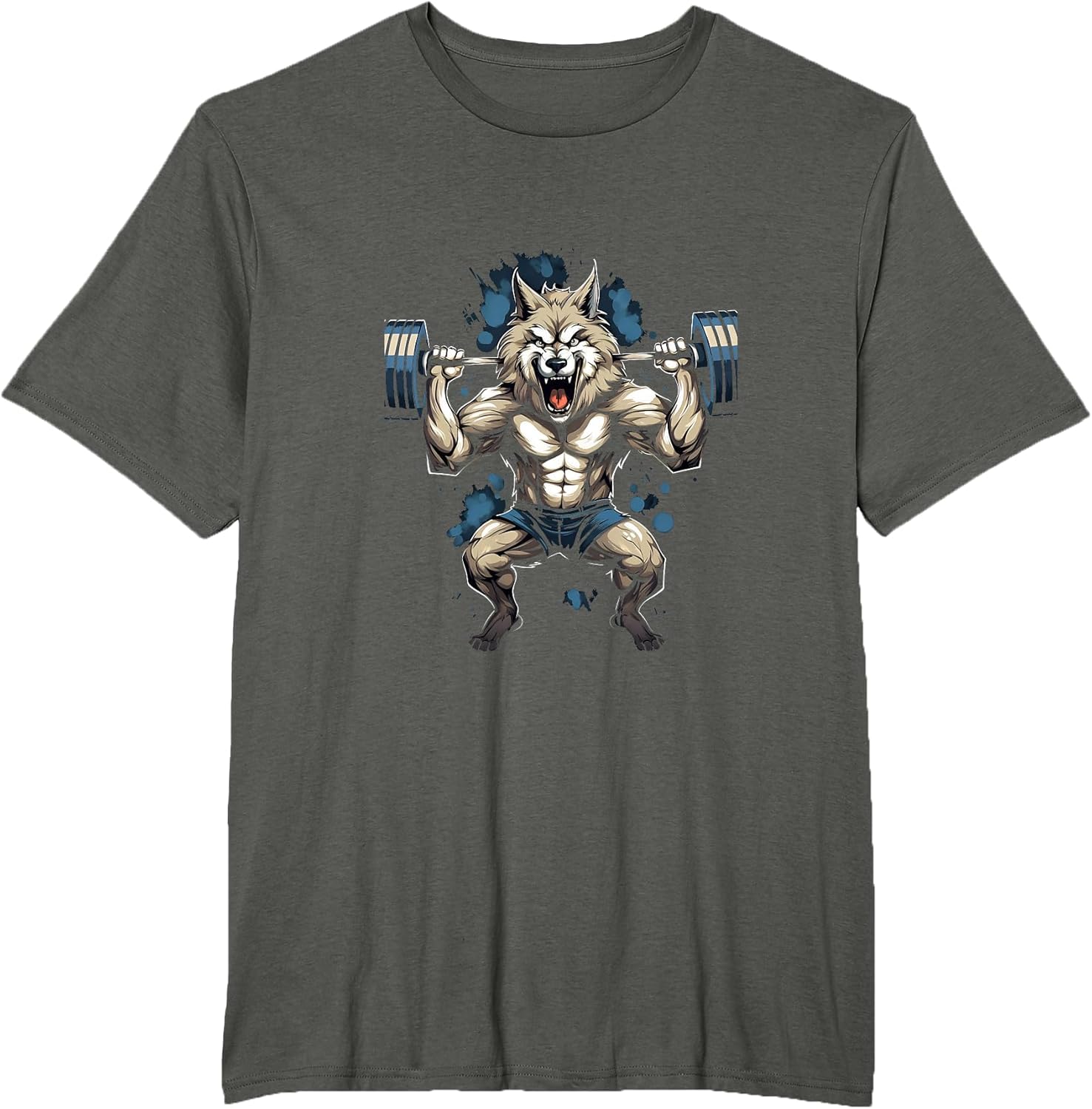 Wolf Weight Lifting Muscle Strength Wolf Gym Fitness Bodybuilding