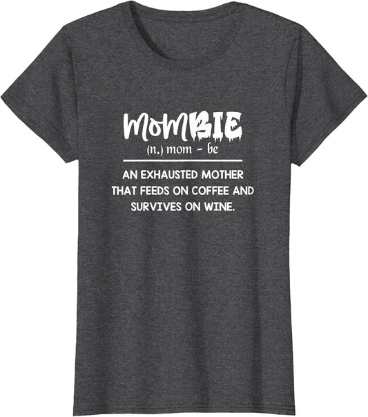 Mommy Definition Funny Coffee Wine Drinking Mother's Day