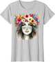 Daughter of The Most High King Graphic Floral Design