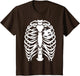 Halloween Soccer Xray Skeleton Costume Women Boys