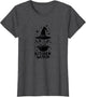 Halloween Food & Cooking Kitchen Witch Spooky Magic , Women, Dark Heather Grey, X-Large