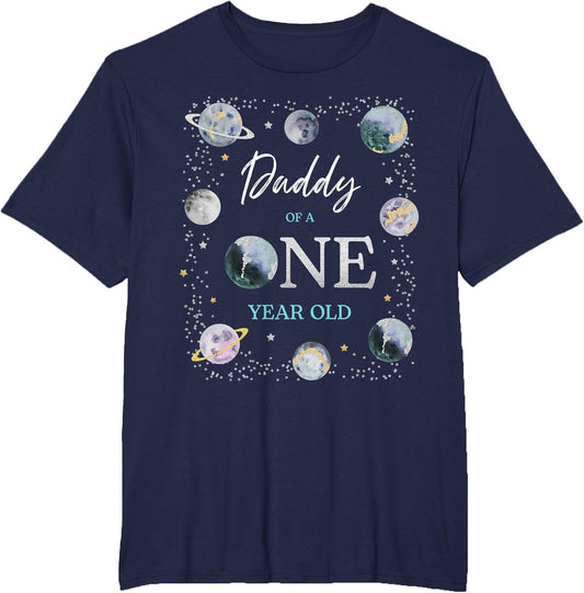 Daddy Houston We Have One Year Old Space Theme 1st Birthday