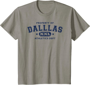 Property of Dallas Athletics Dept XXL