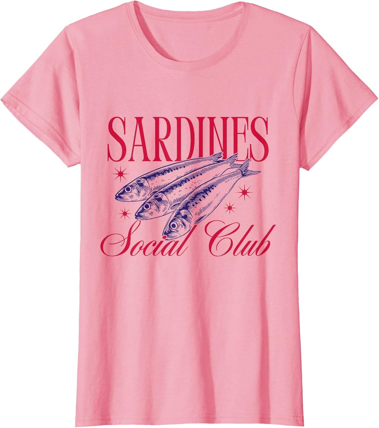 Sardine Social Club Vintage Sardine Fish Sea Lover