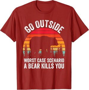 Go Outside Worst Case Scenario A Bear Kills You Camping