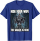 Hide Your Wife The Sigma is Here Funny Werewolf Wolf Meme