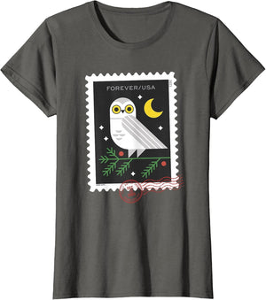 USPS Winter Woodland Animals - Owl Stamp