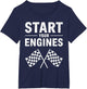 Start Your Engines Shirt Checkered Flag Men Women Racing Day