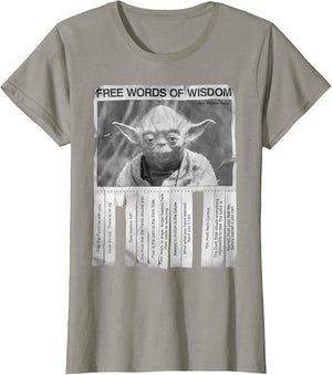 Star Wars Yoda Poster Words Of Wisdom Graphic