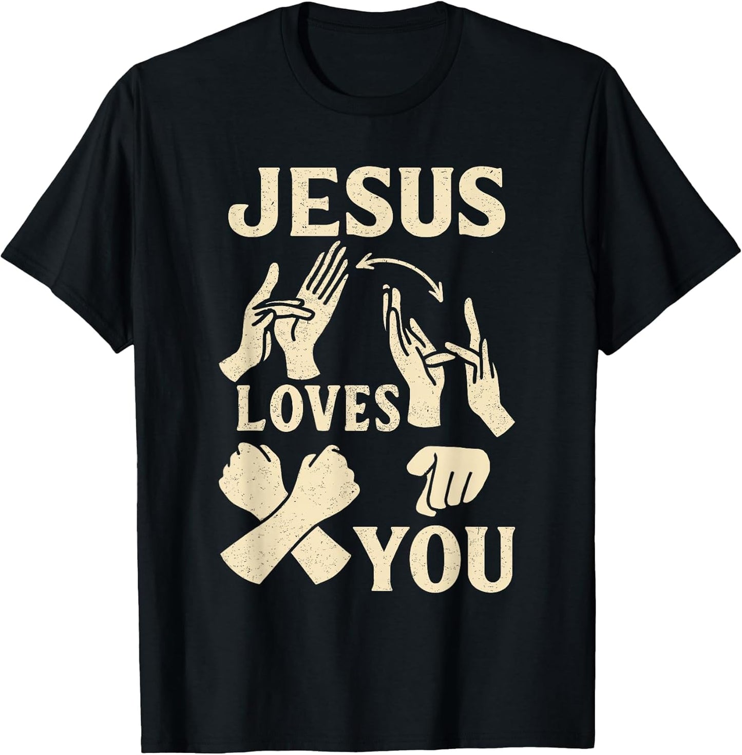 ASL Teacher American Sign Language Christian Jesus Loves You
