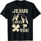 ASL Teacher American Sign Language Christian Jesus Loves You