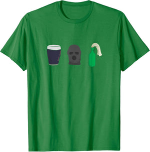 Belfast Irish Republican Icons - Stout Balaclava Molotov