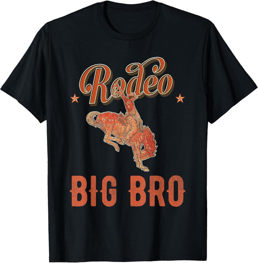 Rodeo Big Brother Western Cowboy Birthday Family Matching