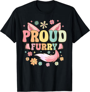 Proud Furry Groovy Furry Fandom Fursuit Fox