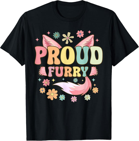 Proud Furry Groovy Furry Fandom Fursuit Fox