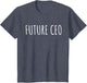 Cute Future CEO Funny Kid Boy Girl Toddler Boss Humor