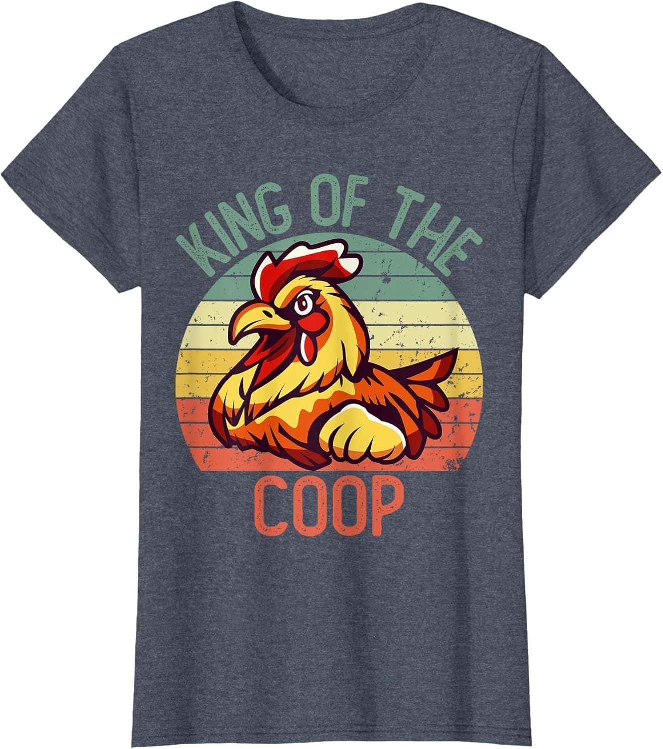 Hard Daddy Shirts Chicken King of The Coop