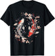 Cherry Blossom Koi Carp Fish Japanese Sakura Graphic Art