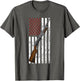 Clay Target Shooting USA Shotgun Flag - Shotgun & Cartridge