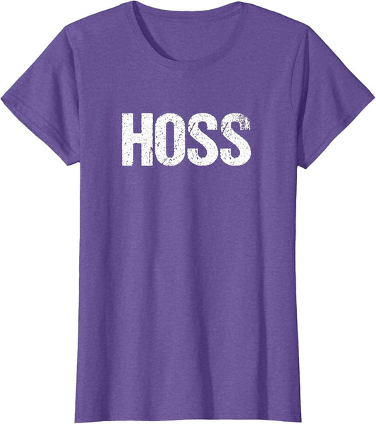 Hoss Shirt Tough Redneck Cowboy Farmer