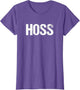 Hoss Shirt Tough Redneck Cowboy Farmer