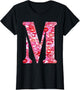 Lipstick Kisses for Boyfriend Letter M