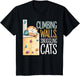 Funny Bouldering Cat – Rock Climbing & Cat Lover Design