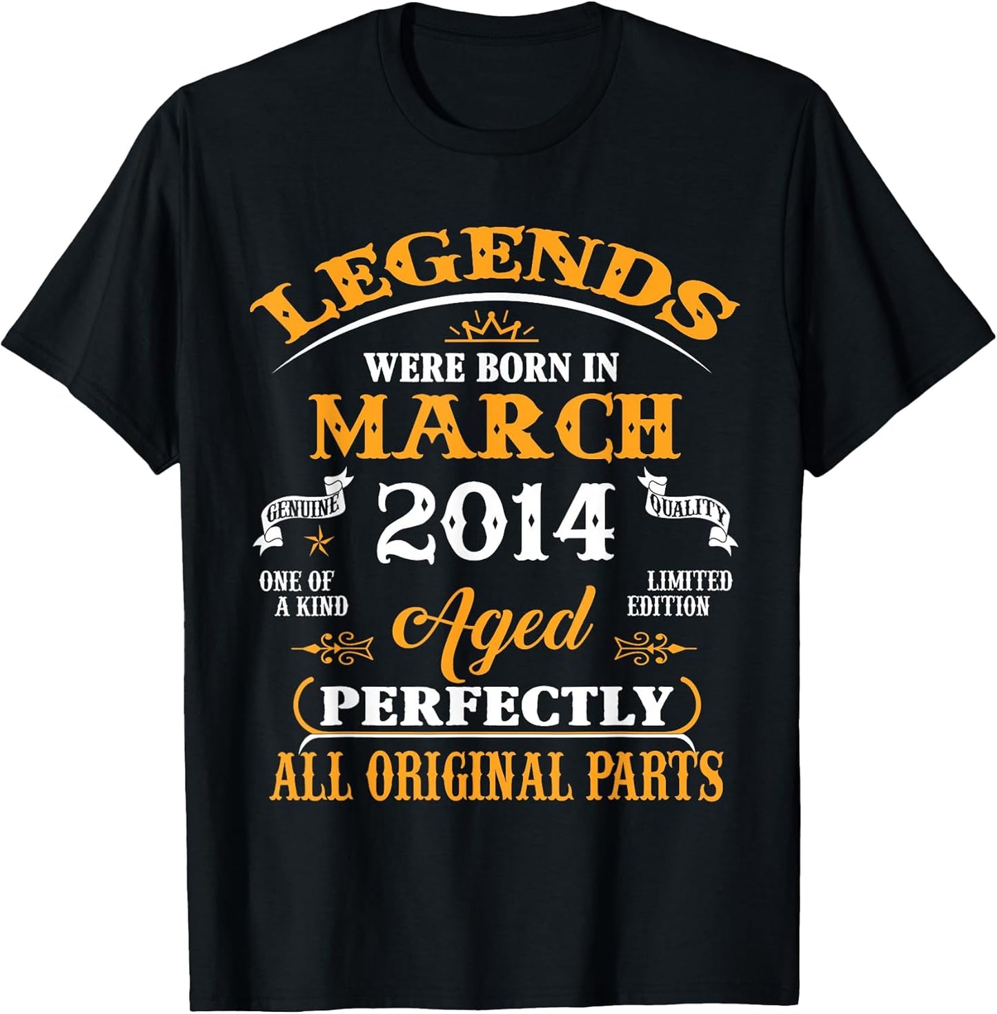 12th Birthday Gift Legend Born in March 2014 12 Yrs Old