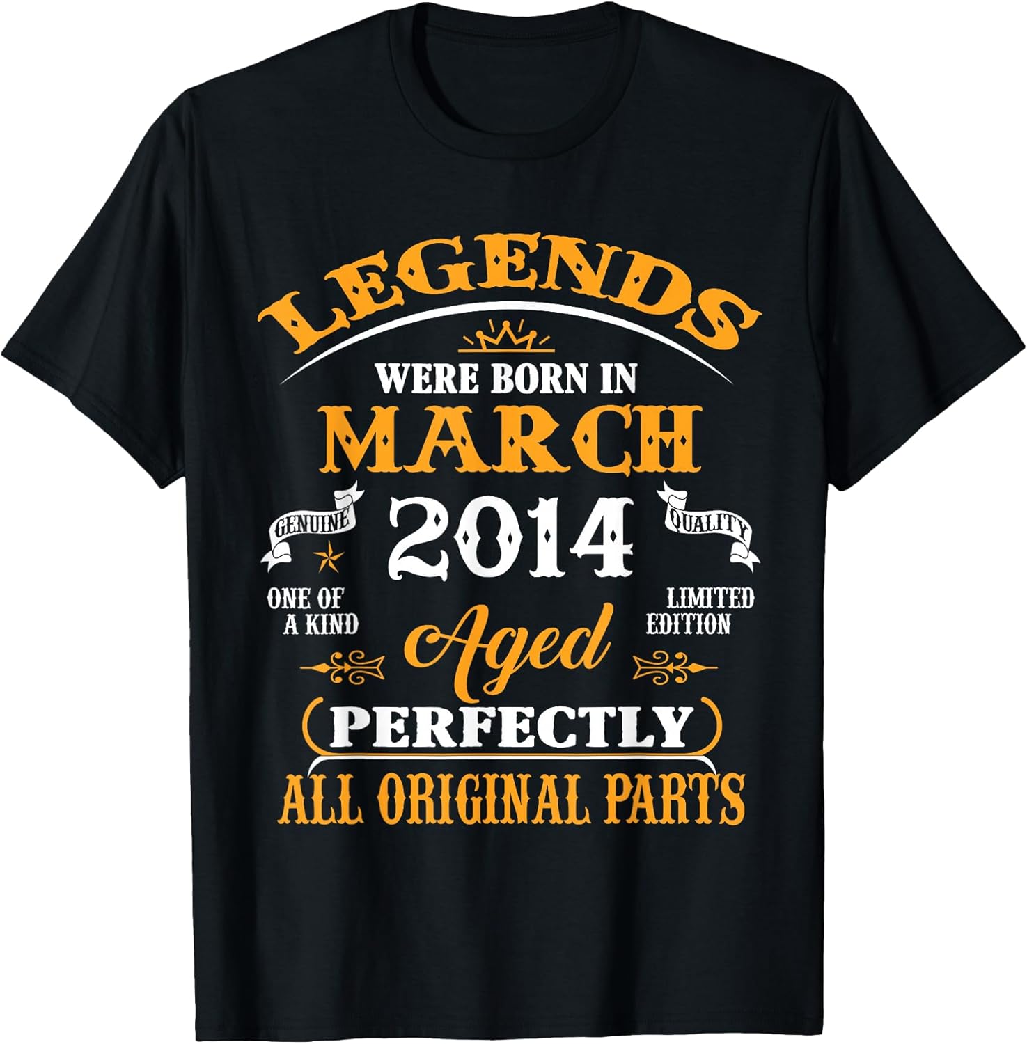 12th Birthday Gift Legend Born in March 2014 12 Yrs Old