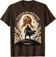 Christian Gothic Warrior Bible Verse Psalm 27:1 Lion Design