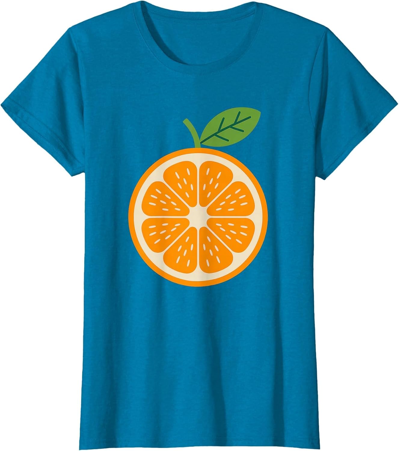 Cute Orange Slice Costume Healthy Fruit Minimal