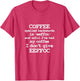 Coffee Spelled backwarts is “EEFOC”