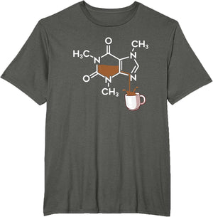 Caffeine Molecule Coffee Lover Chemistry