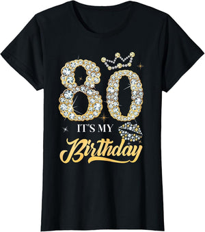 It's My 80th Birthday Diamond Shoes 80 Years Old Women