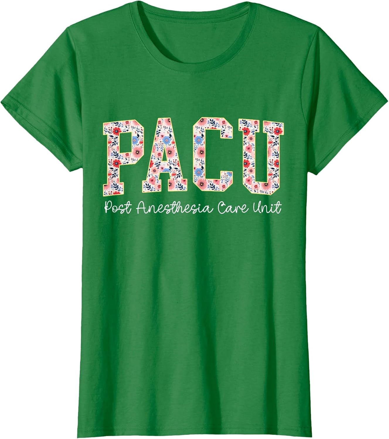 Floral Pacu Nurse Wake Up with A Pacu Nurse Perioperative