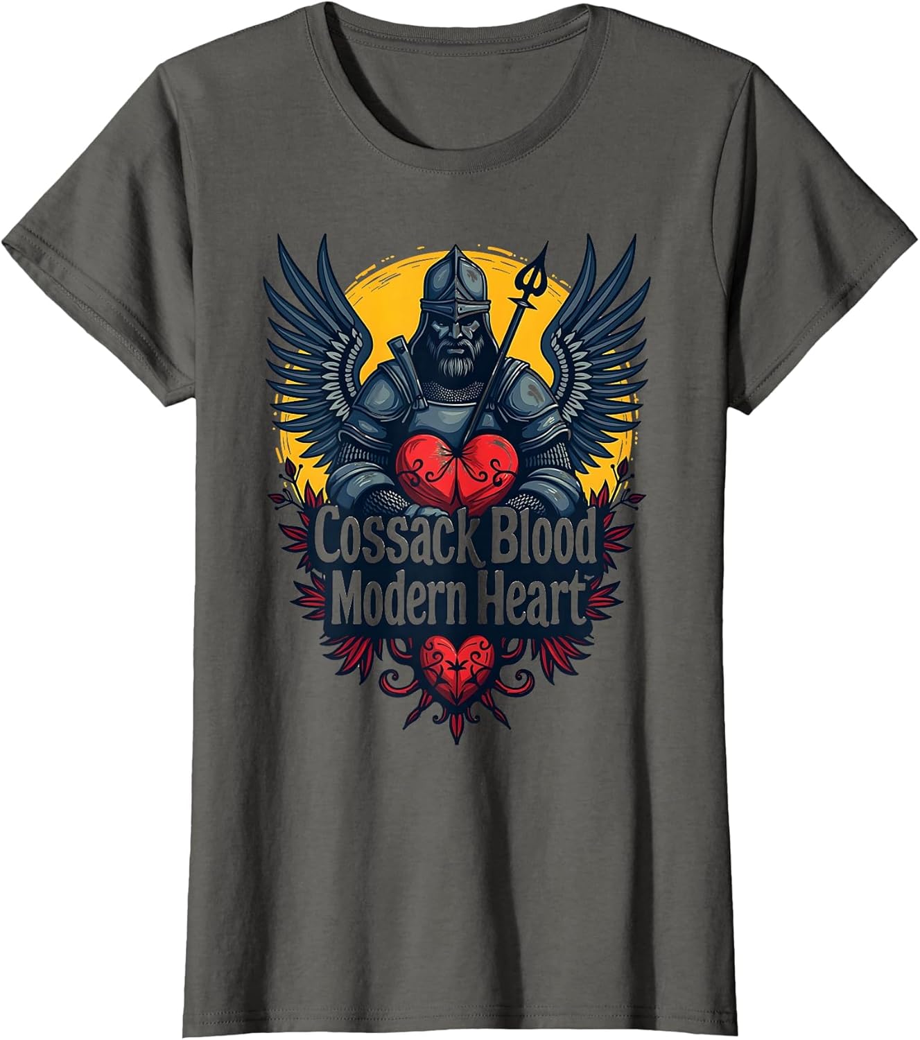 Cossack Blood Modern Heart Ukrainian Heritage Design