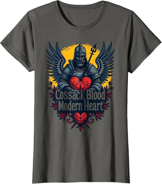 Cossack Blood Modern Heart Ukrainian Heritage Design